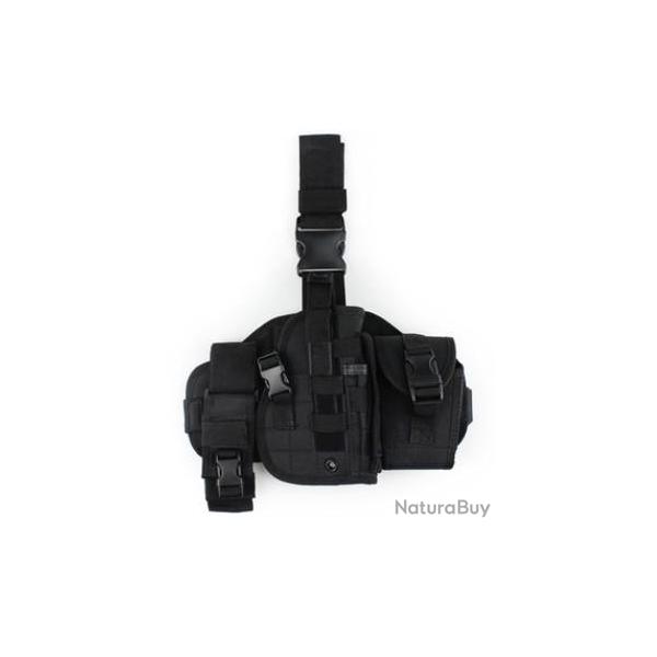 HOLSTER PLATEFORME DE CUISSE NOIRE