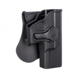 HOLSTER RIGIDE AMOMAX G2 CZ SP01 NOIR