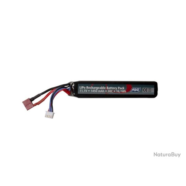 BATTERIE LI-PO 11.1V 1450 MAH 30C 1 STICK T-DEAN