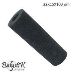 MOUSSE POUR SILENCIEUX 32X15X100MM - BALYSTIK