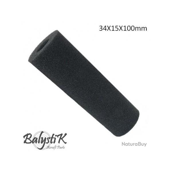 MOUSSE POUR SILENCIEUX 34X15X100MM - BALYSTIK