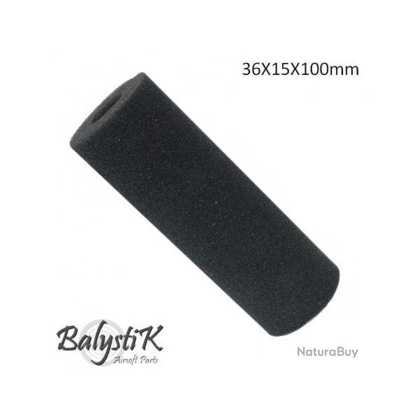 MOUSSE POUR SILENCIEUX 36X15X100MM - BALYSTIK