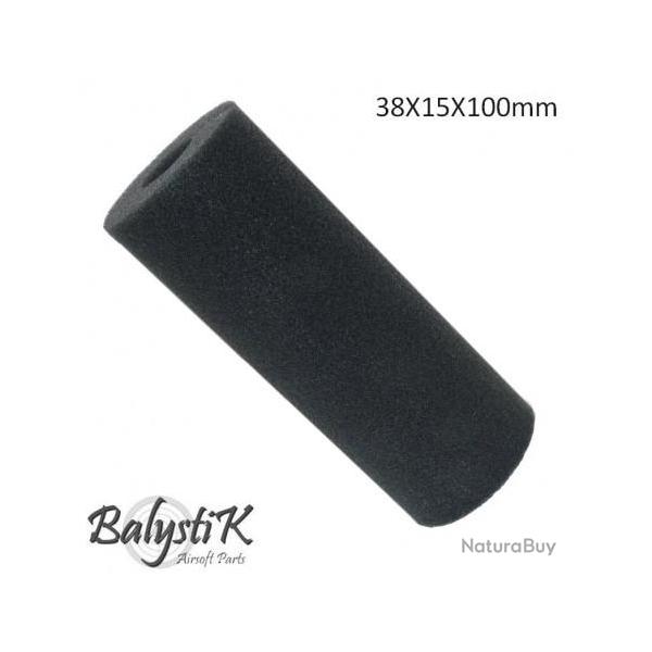 MOUSSE POUR SILENCIEUX 38X15X100MM - BALYSTIK