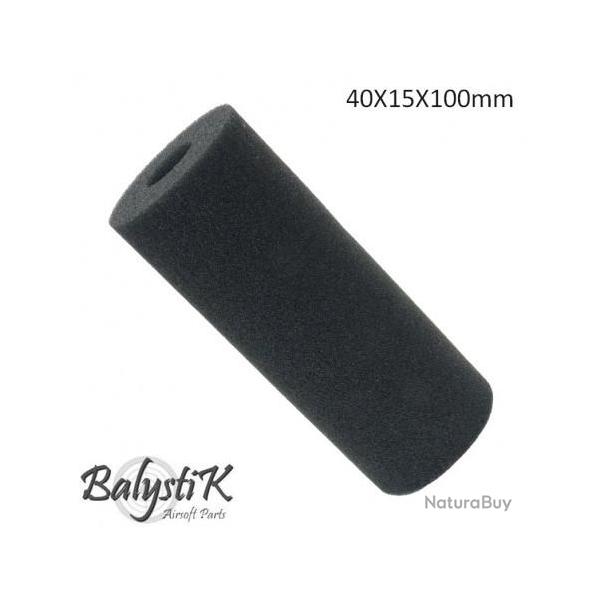 MOUSSE POUR SILENCIEUX 40X15X100MM - BALYSTIK