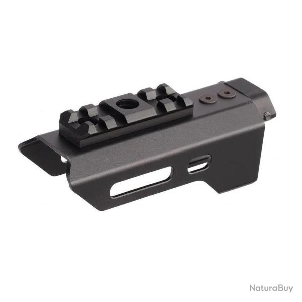 GARDE MAIN ADDITIONNEL NOIR POUR SILENCIEUX AAP01 - ACTION ARMY