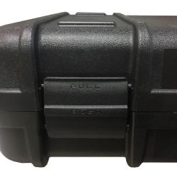 MALLETTE NOIRE PLASTIQUE 117X12X29CM ASG