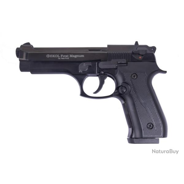 PISTOLET FIRAT MAGNUM NOIR 9MM PA EKOL