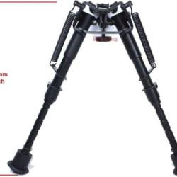 BIPIED 6-9 GRENADIERE RAIL WEAVER PIEDS RETRACTABLES ROKSTAD