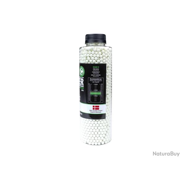 BILLES BIO ALPHA TRACER VERTE 0 28G ASG BOUTEILLE DE 3300 ASG