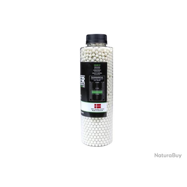 Pot de 3300 billes bio 0 25g tra antes verte Alpha Blaster ASG ASG