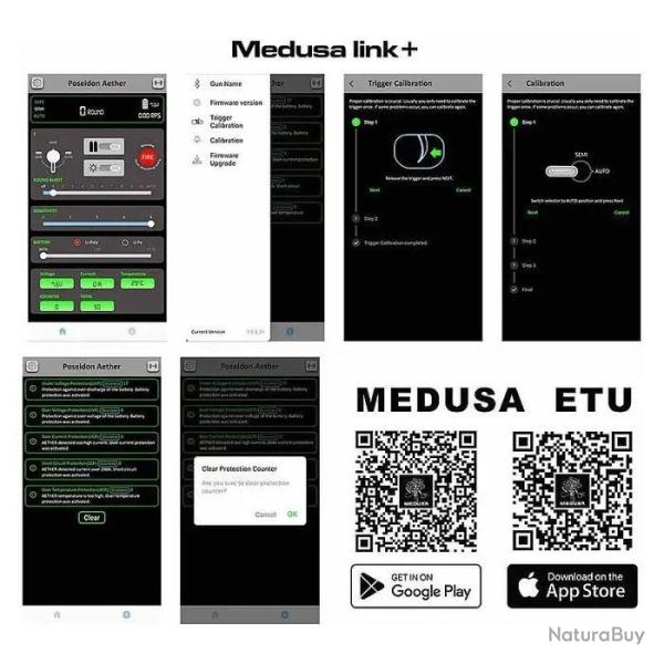 REPLIQUE POSEIDON MEDUSA TRACER POSEIDON