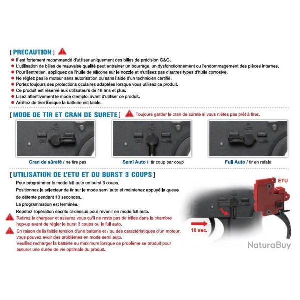 REPLIQUE LONGUE 6MM GC16 WILDHOG 13 5 G&G ARMAMENT