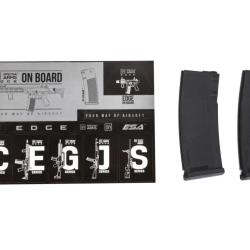 REPLIQUE LONGUE 6MM SA-E30 HAL NOIRE SPECNA ARMS