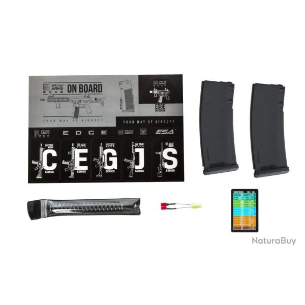 REPLIQUE LONGUE 6MM SA-E24 H HEAVY OPS HAL NOIRE SPECNA ARMS