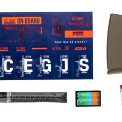 REPLIQUE LONGUE 6MM SA-F08 FLEX HAL G2 TAN SPECNA ARMS