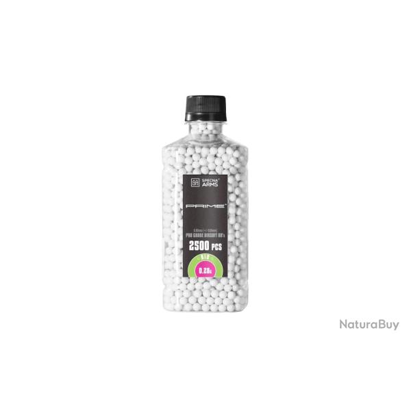 Billes bio 0 28g PRIME en bouteille de 2500 SPECNA ARMS