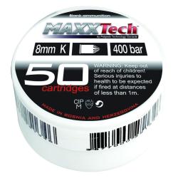 BALLE 8MM A BLANC X50-450BARS