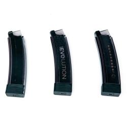 CHARGEUR AEG 75 CPS SCORPION EVO3 BOITE DE 3 SMOKY
