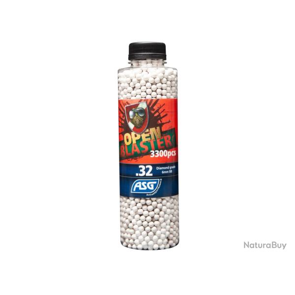 BILLES BIO 0.32G OPEN BLASTER EN BOUTEILLE DE 3300