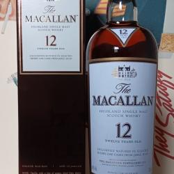 The Macallan 12 ans  sherry oak  cask