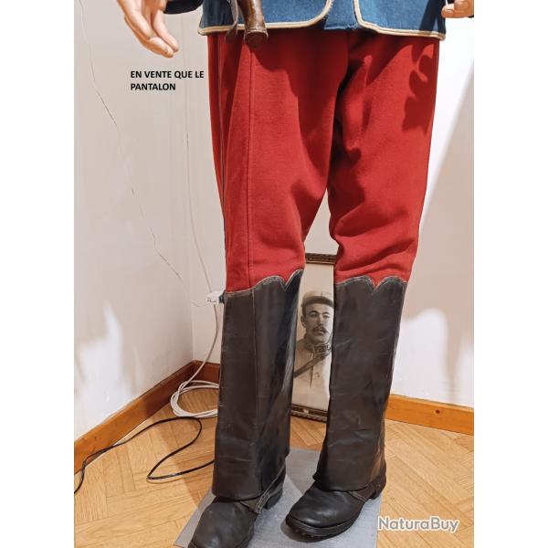 Pantalon mod�le 1854 de cavalerie. HUSSARD   14 18