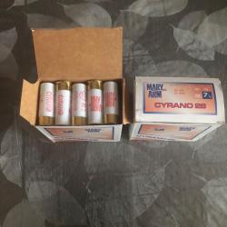 50 cartouches Mary arme cyrano 28  plombs 7,5