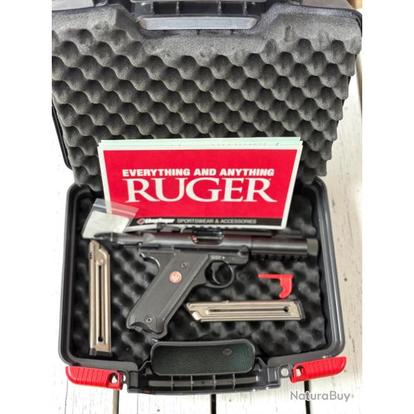 Pistolet RUGER MARK IV Tactical 4.4" calibre 22 Lr