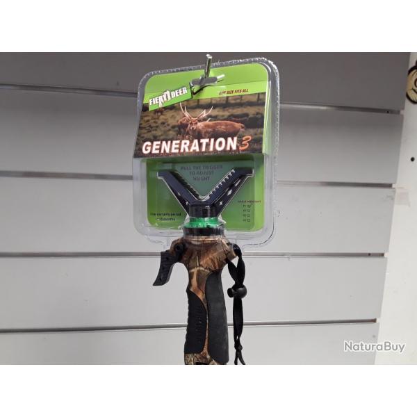 Canne de pirsch monopod Fiery deer GENERATION 3