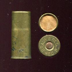 .450 Revolver Bull Dog &agrave; grenaille - RARE production et marquage : BRAUN & BLOEM 450