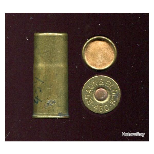 .450 Revolver Bull Dog � grenaille - RARE production et marquage : BRAUN & BLOEM 450