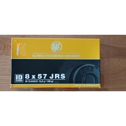 CARTOUCHES RWS BOITE DE 20 CAL. 8 x 57 JRS "ID CLASSIC" 12.8G