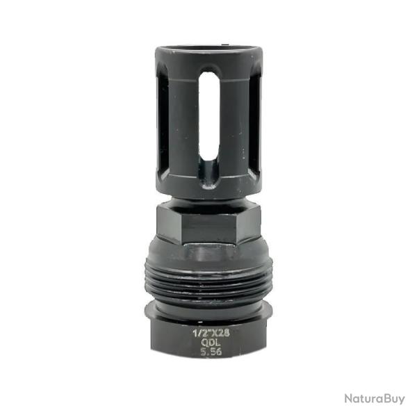 Cache flamme Silent steel A1 1/2x28 Std RDS en QD/L (Gen 3)