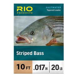 Bas de ligne RIO Stripped Bass 10' (3m) 25LB