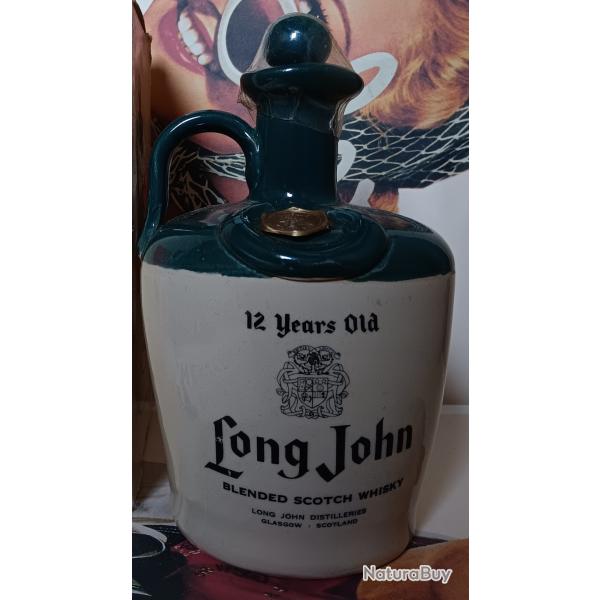 Whisky Blend Long John 12 years Old Bottling 1970's