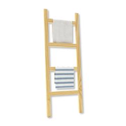 &Eacute;chelle porte-serviettes bois de pin 120 x 47 x 2 cm naturel 03_0011140