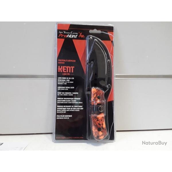 COUTEAUX VERNEY CARRON PROHUNT KENT LVAC197 A DEPECER  CAMO NEUF A SAISIR