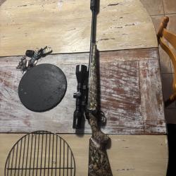 Remington 7Rm mod&egrave;le 783 &agrave; verrou avec lunette steiner ranger 4 3x12 56 + mod&eacute;rateur de son