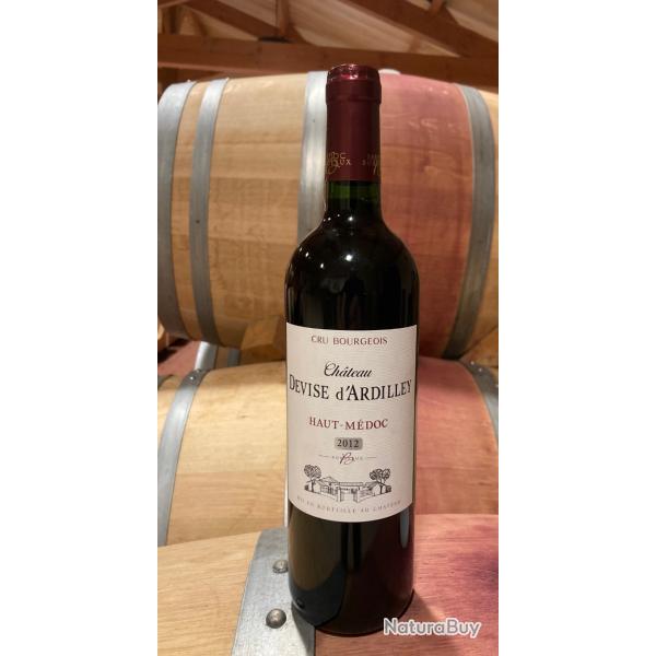Vente Flash - 12 bouteilles Ch�teau Devise d'Ardilley 2012 Haut M�doc Cru Bourgeois
