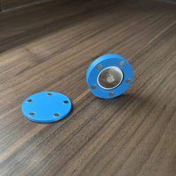 Capsule aimant&eacute;e bleu pour Apple AirTag