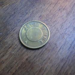 monnaie jeton prime  laiton