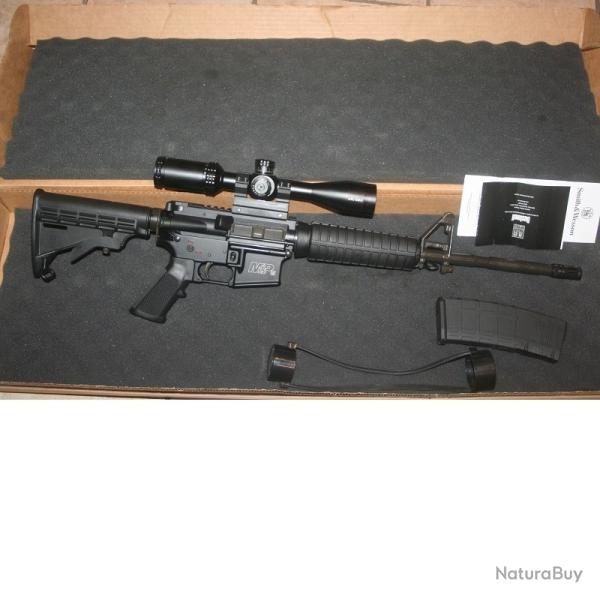 CARABINE SMITH WESSON MP15 16'' CALIBRE 223 AVEC LUNETTE