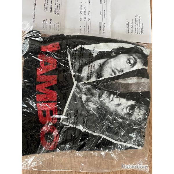 tee-shirts Rambo de pol force