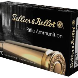 1 Boite de Balles Sellier & Bellot Cal 9,3x62 SP 285GR
