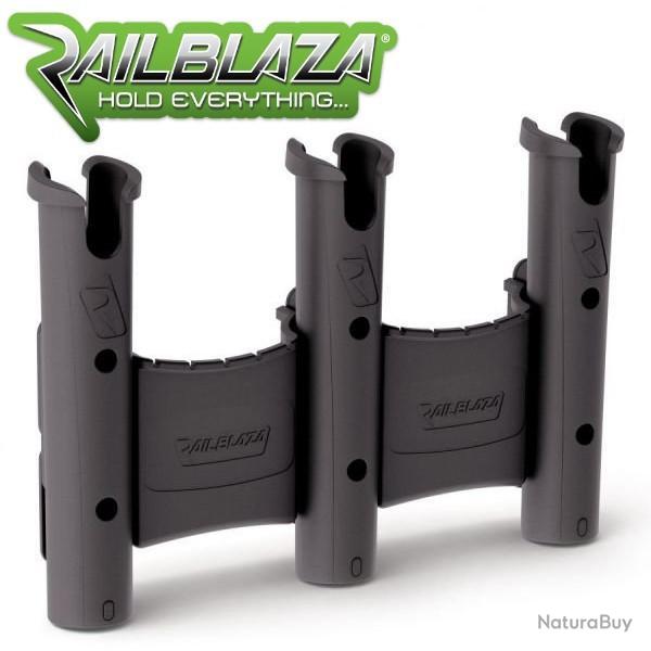 Porte canne vertical trio Rodstowk Noir