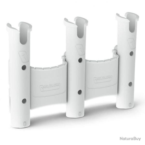 Porte canne vertical trio Rodstowk Blanc
