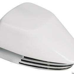 Avertisseur &agrave; membrane ABS blanc + chrom&eacute; V 12 Consommation A 4,5 Puissance dB 114 mm