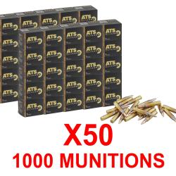 Vente Flash ! 1 000 Munitions ATS Cal.223 Rem FMJ 55 Grs