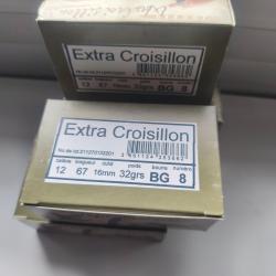 100 Cartouches Jocker Extra Croisillon N&deg;8 cal 12/67