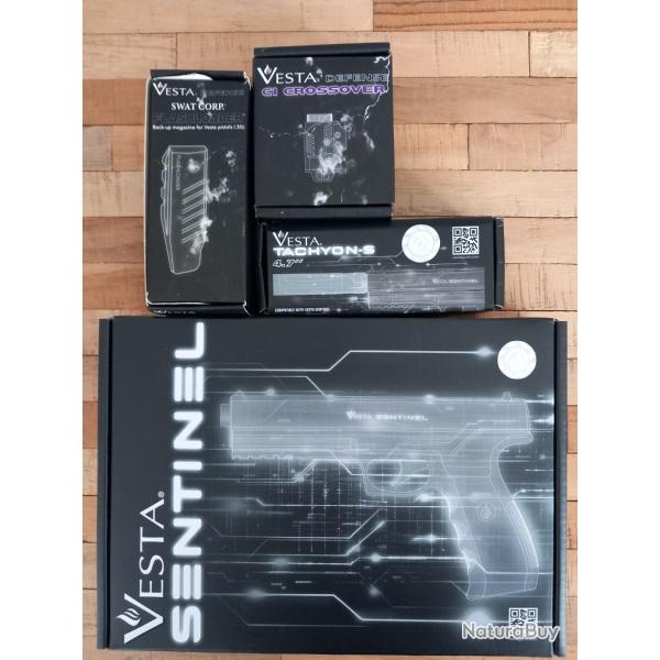 VESTA SENTINEL 8 configurations possibles KIT D�FENSE COMPLET ET PR�T � L EMPLOI