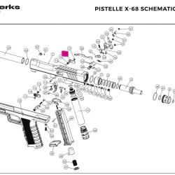 Ball Detent Cover Original - Pistelle X68 - NX Werks